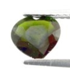 Bra Pris Mycket Fin Djup Grön Turmalin 0,80 carat Hjärt Slipning med Fin Lyster & Kvalitet från Nigeria Köp Nu!