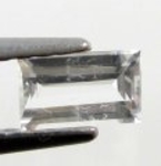 Bra Pris Mycket Vacker Obehandlad Goshenit (Vit Beryll) 0,31 carat Baguett Slipning Mycket Bra Kvalitet & Lyster från Brasilien Köp Nu!