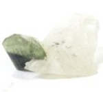 Bra Pris Sällsynt Mycket Vacker Grön Topp Turmalin 84 carat Naturlig Kristall med Kvarts Matrix Utsökt Samlar exemplar från Kunar Afganistan Köp Nu!