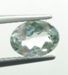 Good Price Very Beautiful Light Greenish Blue Aquamarine 1,07 carat Oval Cut Finest Luster & Quality Perfect for Collectors & Jewelers from Brazil Buy Now!