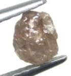Good Price Very Fine Brown Rough Uncut Diamond 0,37 carat Irregular Natural Crystal Interesting Object for Stone Collection from India Buy Now!