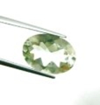 Bra Pris Mycket Vacker Jämn Grön Prasiolit 3,68 carat Oval Slipning Toppen Kvalitet & Lyster Perfekt till Samlare & Smyckestillverkare från Brasilien Köp Nu!