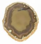 Good Price Very Beautiful Multicolored Banded Agate 58,5 grams Polished Slice Untreated Natural Crystal Very Fine Color & Quality from Brazil Buy Now!
