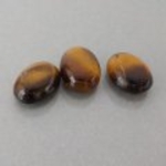 Good Price Parcel 3 pcs Very Nice Tiger´seye 3,93 carat Oval Cabochon Good Quality & Colour´s Pattern from India Purchase Now!