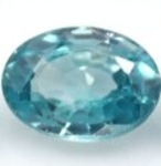 Bra Pris Mycket Vacker Naturlig Intensiv Blå Zirkon 1,01 carat Oval slipning Härlig Lyster från Kambodja Köp Nu!