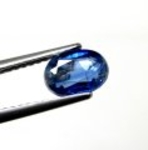 Bra Pris Mycket FinTopp Kungsblå Kyanit 1,22 carat Oval Slipning Fin Lyster & Kvalitet från Nepal Köp Nu!