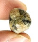 Bra Pris Hög Intressant Rå Oslipad Äkta Korssten (Andalusit) 33,90 Carat Naturligt Kors Mönster Nodul Bit Intressant Sällsynt samlarsten från Brasilien Köp Nu!