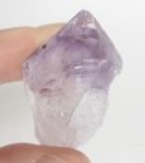 Bra Pris Vacker Obehandlad Rå Oslipad Violett Ametist Spets 21,2 Gram Naturligt Terminerad Kristall Finaste Kvalitet från Brasilien Köp den Nu!