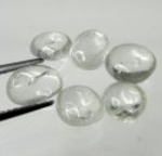 Bra Pris Parti 6 st Mycket Sällsynt Forsterit 4,90 carat Oval/Semi-rund Cabochon Samlarsten fr Burma Köp Nu!