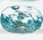 Bra Pris Mycket Vacker Naturlig Intensiv Blå Zirkon 1,02 carat Oval slipning Härlig Lyster från Kambodja Köp Nu!