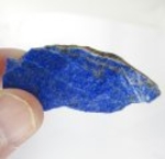 Bra Pris Rå Oslipad Mycket Vackert Blå Afgansk Lapis Lazuli 41 gram Naturligt Brottstycke Bit Topp Kvalite & Finaste Blå Färg Samlarsten Köp Nu!