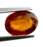 Cheap Price Redish Orange Hessonite Garneth 1,62 carat Oval Cut Lovely Colour from Africa Purchase Now!