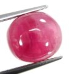 Good Price Very Nice Quality Treated Redpink Ruby 6,59 carat Oval Cut Cabochon From Madagascar Purchase Now!