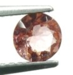 Bra Pris Mycket Fin Orange Rosa Turmalin 0,42 carat Rund Fasett Slipning Bra Kvalite & Färg från Afrika Köp Nu!