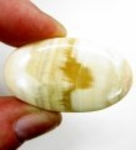Bra Pris Vacker Mönstrad Afrikansk Jaspis 65,36 carat Oval Cabochon Slipad Mycket Bra Kvalitet & Färg Köp Nu!