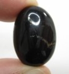 Bra Pris Trumlad Polerad Mycket Fin Schörl (Svart Turmalin) 9,97 Gram Naturlig Intressant Samlarsten från Brasilien Köp Nu!