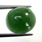 Bra Pris Mycket Fin Jämn Grön Aventurin 8,99 carat Oval Cabochon Slipning Suveränt Bra Kvalitet & Färg från Afrika Köp Nu!