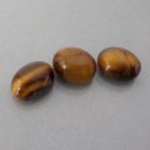 Good Price Parcel 3 pcs Very Nice Tiger´seye 4,09 carat Oval Cabochon Good Quality & Colour´s Pattern from India Purchase Now!