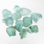 Parti 11 st Bra Pris Fin Oslipad Ljus Blågrön Apatit 31,18 carat Transparent Naturlig Kristall fr Madagaskar Köp Nu!