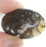 Bra Pris Vacker Mönstrad Turkey Jaspis 54,42 carat Oval Cabochon Slipad Mycket Bra Kvalitet & Färg från Mexico Köp Nu!