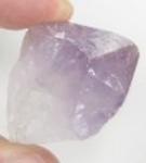 Bra Pris Vacker Obehandlad Rå Oslipad Violett Ametist Spets 30,5 Gram Naturligt Terminerad Kristall Finaste Kvalitet från Brasilien Köp den Nu!