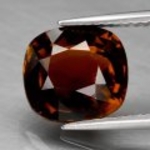 Bra Pris Sällsynt Intensiv Orange Brun Dravit (Turmalin) 3,21 carat Kudd Slipning Topp Kvalitet&Lyster från Mozambique Köp Nu!