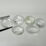 Bra Pris Parti 6 st Mycket Sällsynt Forsterit 7,51 carat Oval/Semi-rund Cabochon Samlarsten fr Burma Köp Nu!