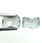 Bra Pris Parti 2 st Topp Lystrande Multi Färgspelande Mystik Kvarts 0,72 carat Kudd Slipning Mycket Fin Kvalitet Spännande Matrial för Smyckestillverkare Köp Nu!