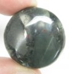 Bra Pris Mycket Vacker Blodsten Agat 51,76 carat Rund Cabochon Slipning Väldigt Fin Färg & Kvalitet från Afrika Köp Nu!