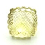 Good Price Best Quality Gigantic Very Special Lemon Quartz 63.17 carat Artistic Cushion Flower Cut Top Luster & Color Perfect for Collectors & Jewelers from India Buy Now!