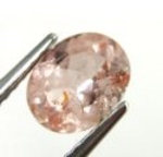 Bra Pris Sällsynt Äkta Obehandlad Imperial Rosa Topas 1,32 carat Oval Slipad Ouro Preto, Minas Gerais, Brazil Köp Nu!
