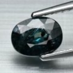 Bra Pris Fin Kvalitet Obehandlad Grön Blå Safir 0,97 carat Oval Slipning Härlig Färg från Madagaskar Köp Nu!