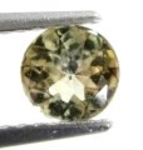 Good Price Very Rare Vivid Yellow Zoisite 0,52 carat Round Cut Very Good Luster & Quality from Tanzania Purchase Now!